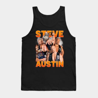 VINTAGE BOOTLEG STEVE AUSTIN 90S STYLE Tank Top